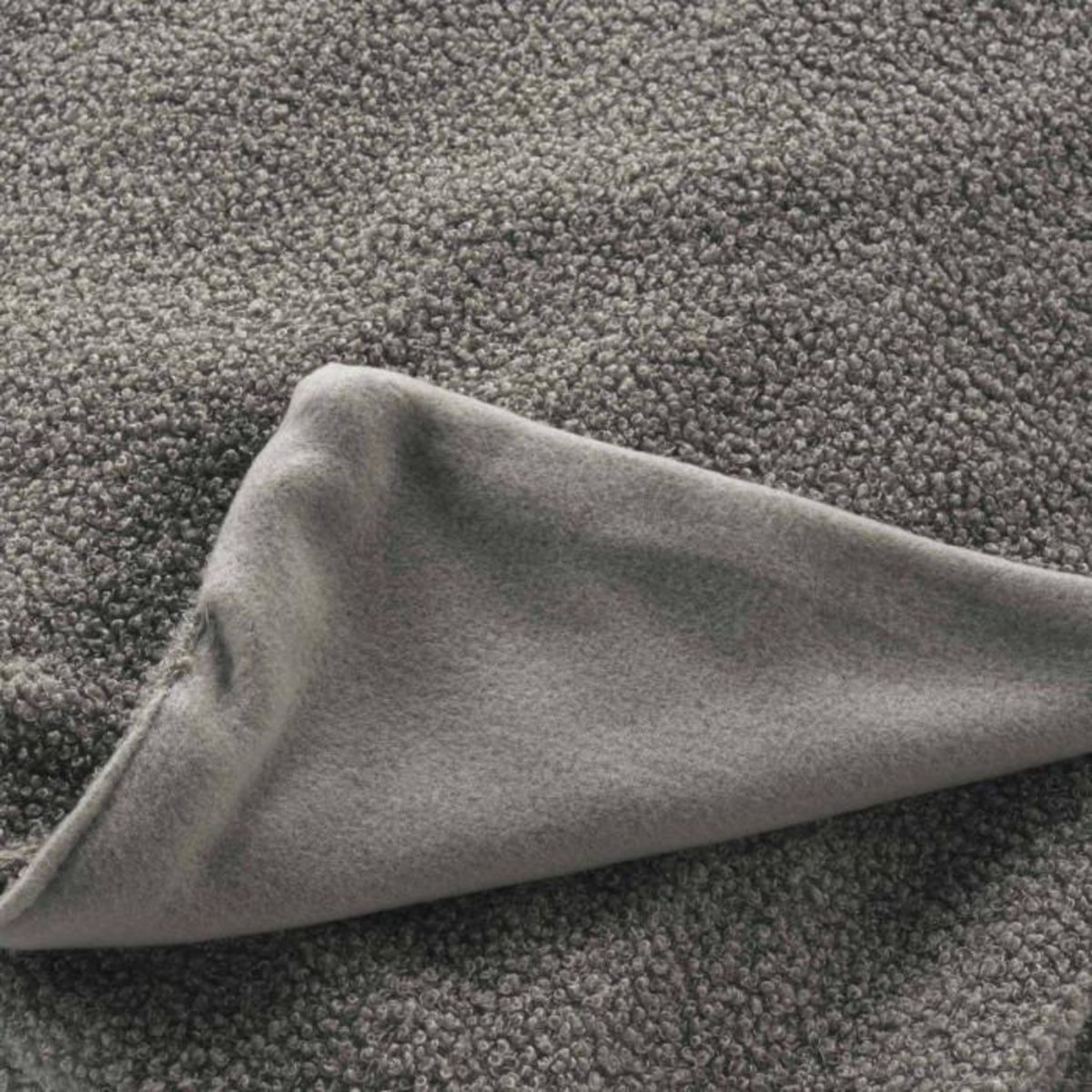 Paris Prix Plaid Bouclette  Wooly  180x220cm Gris