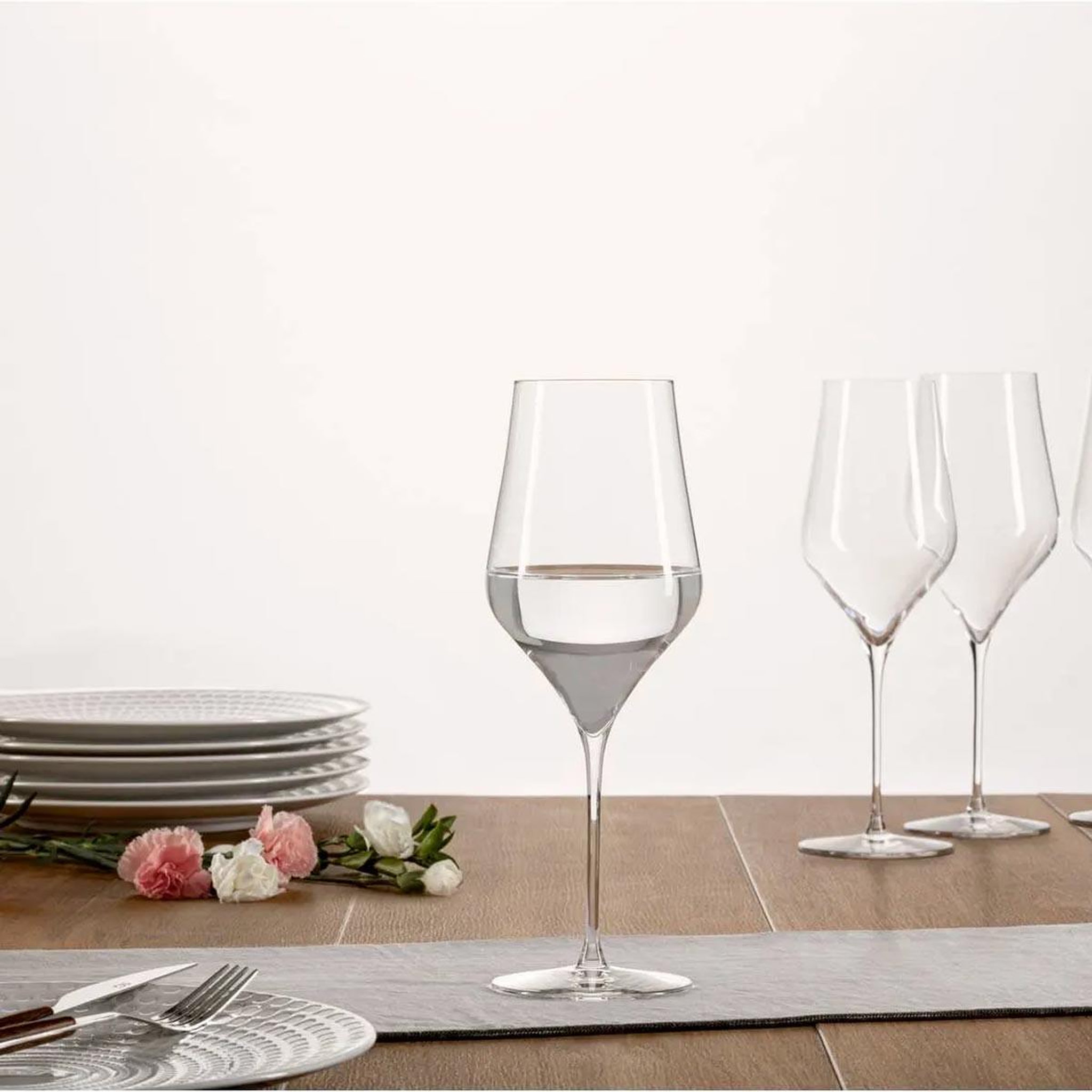 Voir la diapositive 2 : SECRET DE GOURMET Lot de 6 verres à eau  douro  68cl transparent