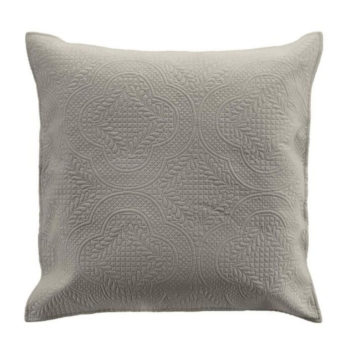 Paris Prix Couvre-Lit & 2 Housses de Coussin  Romane  220x240cm Gris