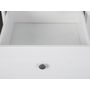 Voir la diapositive 7 : Armoire 2 portes en pin massif  2 tiroirs L93cm MARIEKE