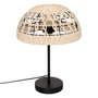 Voir la diapositive 1 : ATMOSPHERA Lampe à Poser en Rotin  Rory  41cm Beige