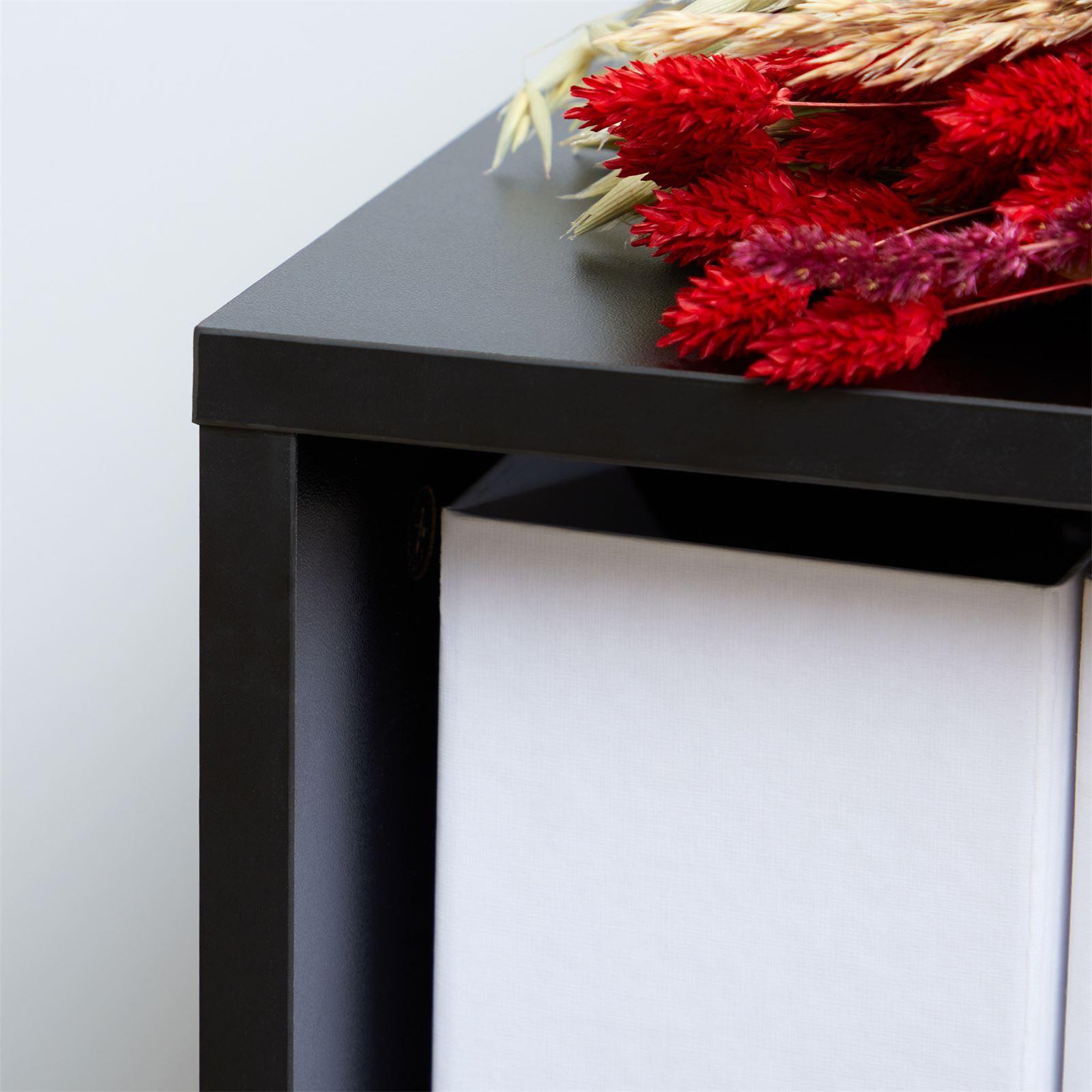 Voir la diapositive 5 : IDIMEX Bureau d'angle carmen avec meuble de rangement