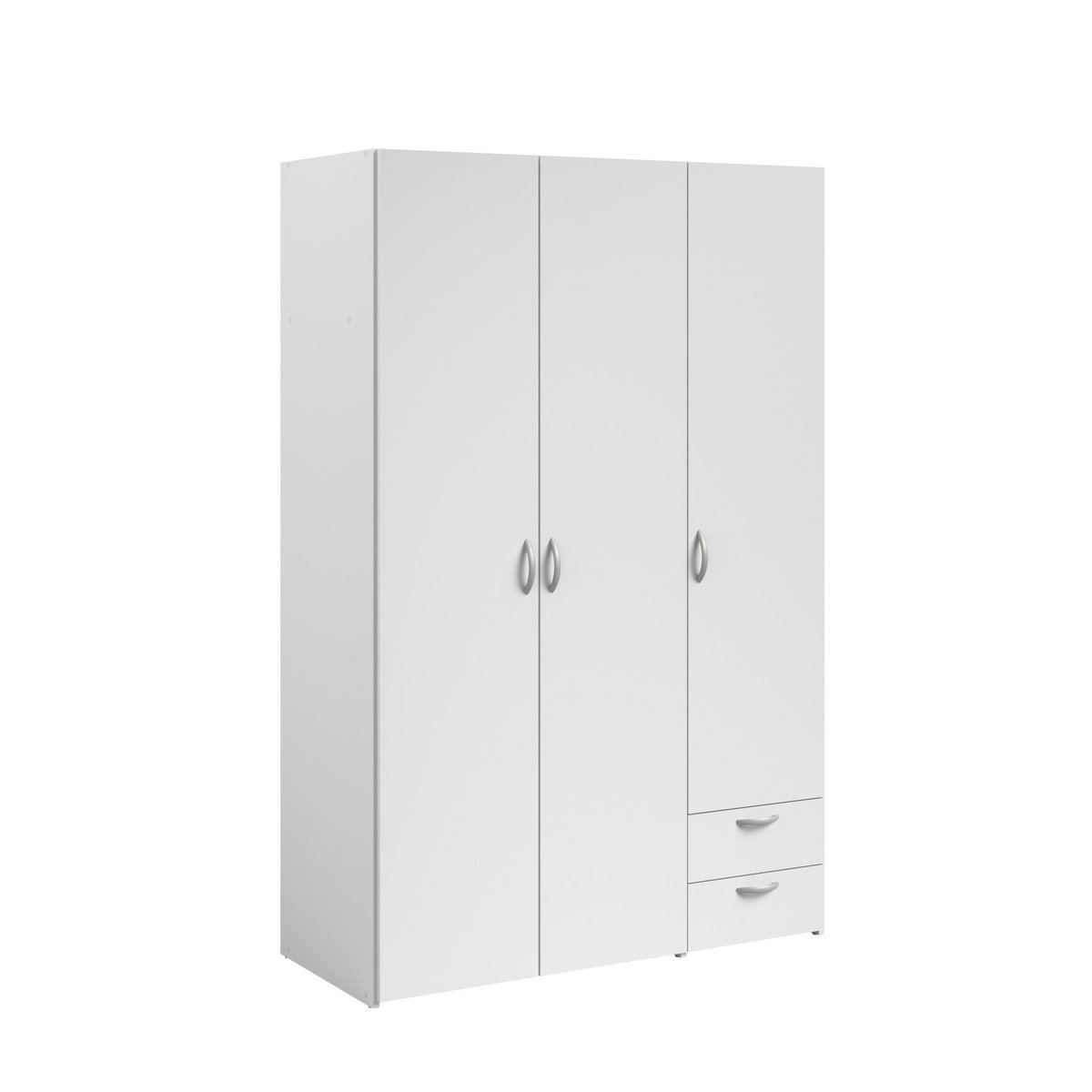 Armoire 3 portes 2 tiroirs L120cm DAISY