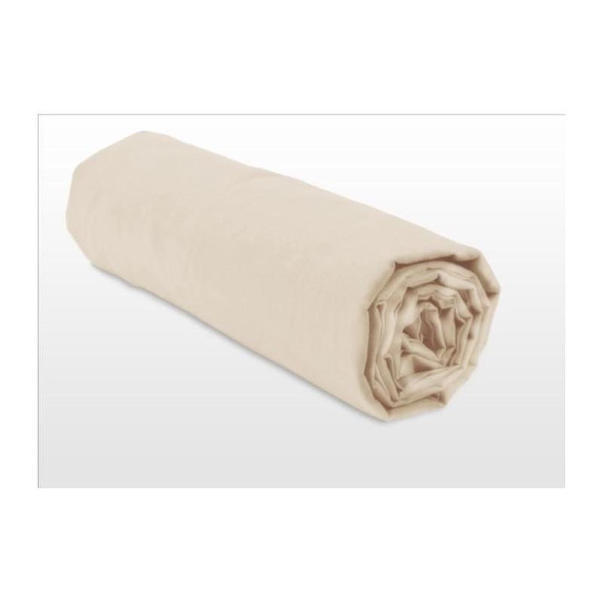 Voir la diapositive 1 : LOVELY HOME Drap housse - 100% coton - 140 x 190 + Bonnet 25 cm - LOVELY HOME