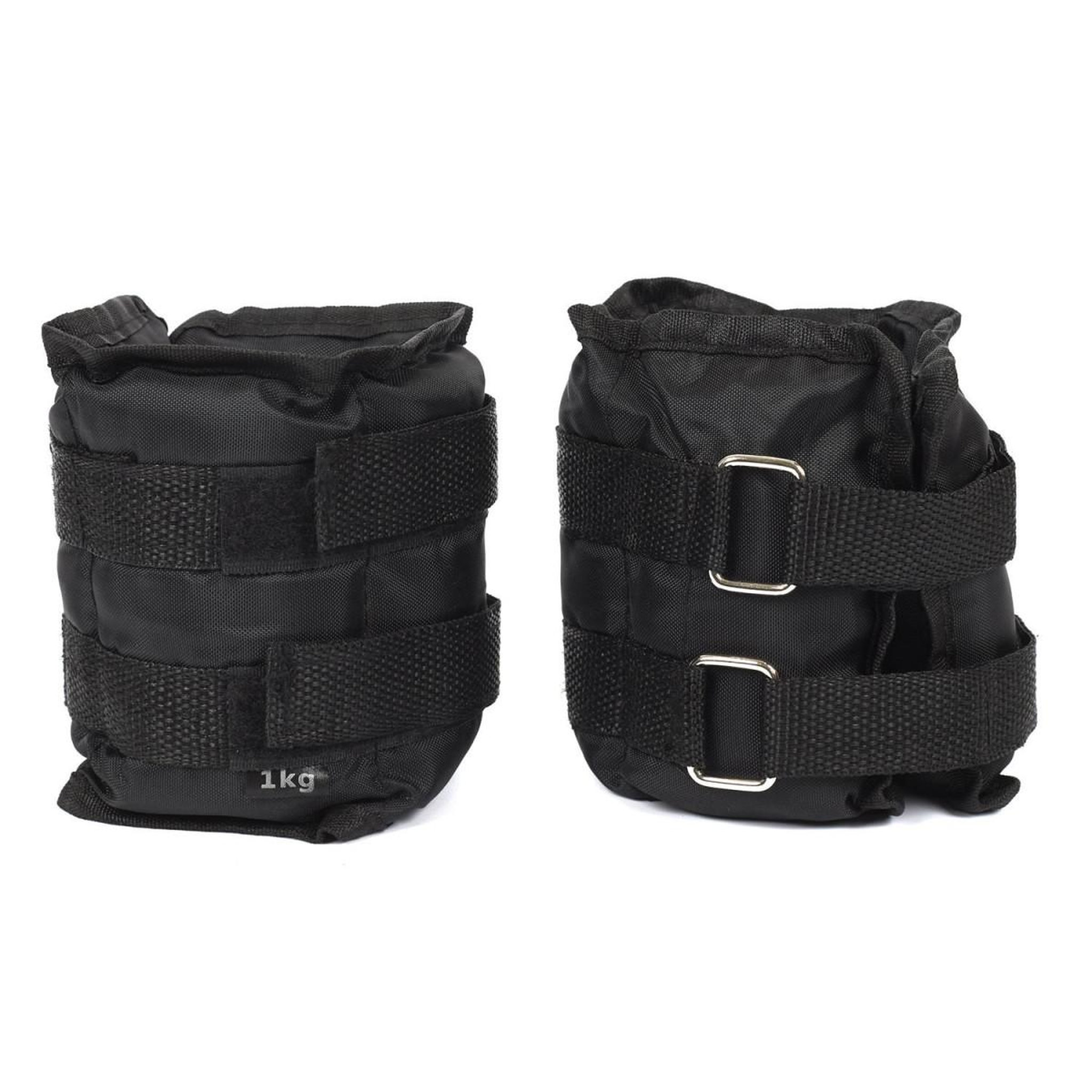 Voir la diapositive 1 : Paris Prix Lot de 2 Lests  Cheville & Poignet  1kg Noir
