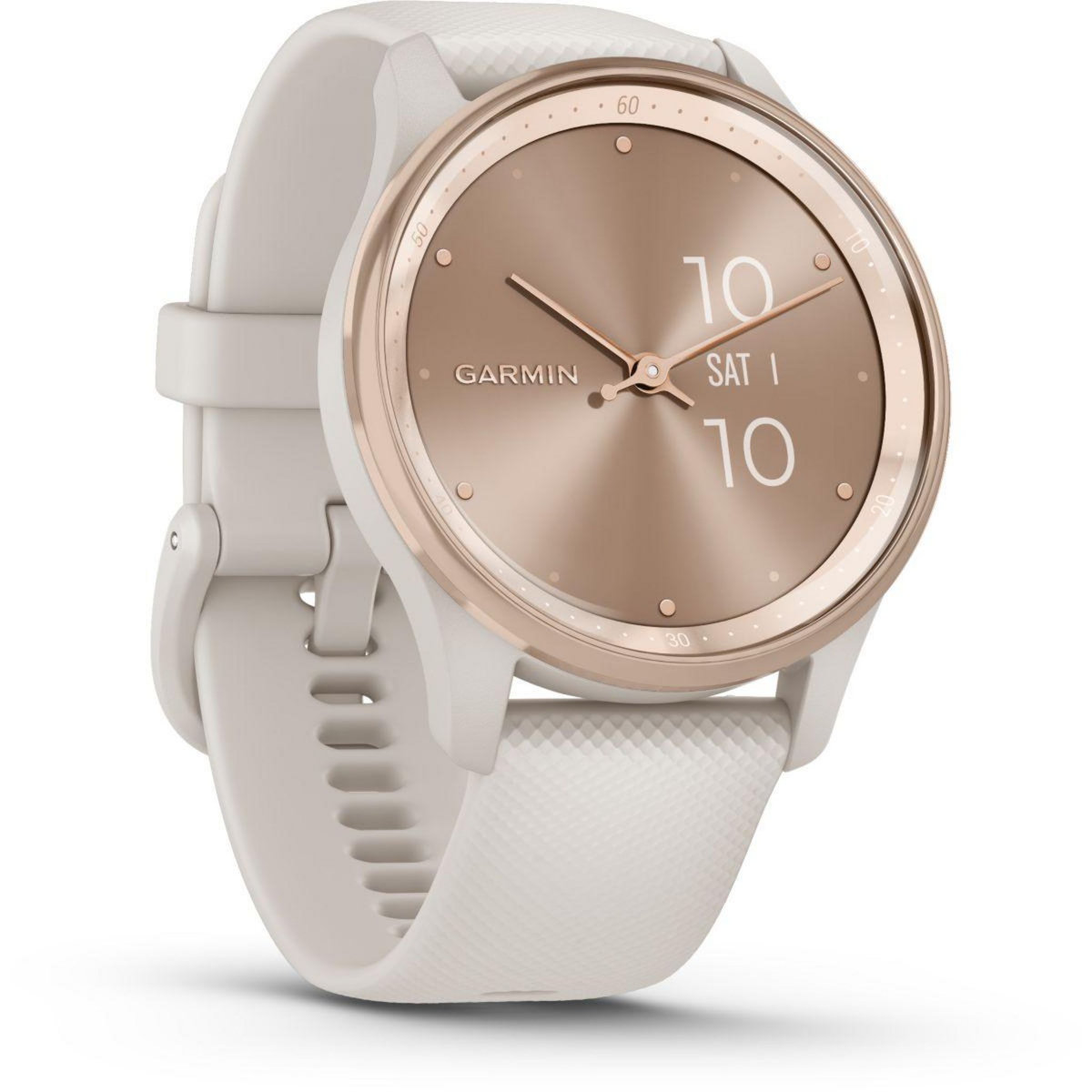 GARMIN Montre santé Vivomove Trend silicone blanc