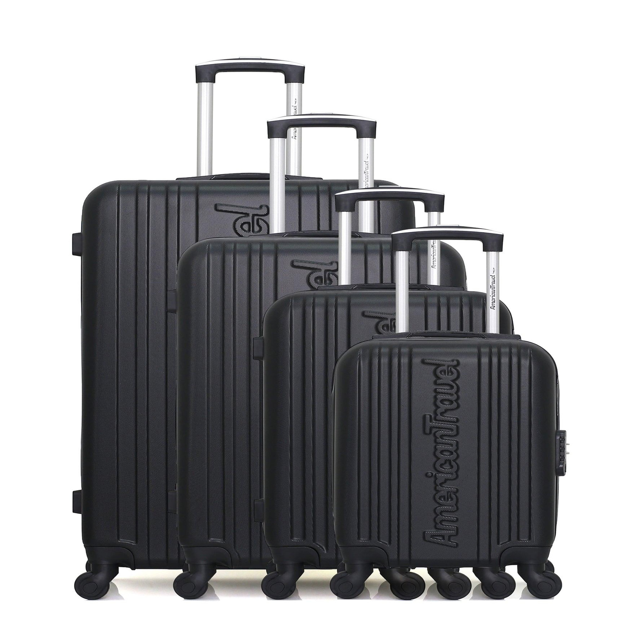 AMERICAN TRAVEL American travel - set de 4 valises springfield-m 75 cm 4 roues