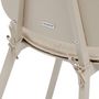 Voir la diapositive 3 : HESPERIDE Lot de 2 chaises de jardin en aluminium TERZANO - Beige et argile