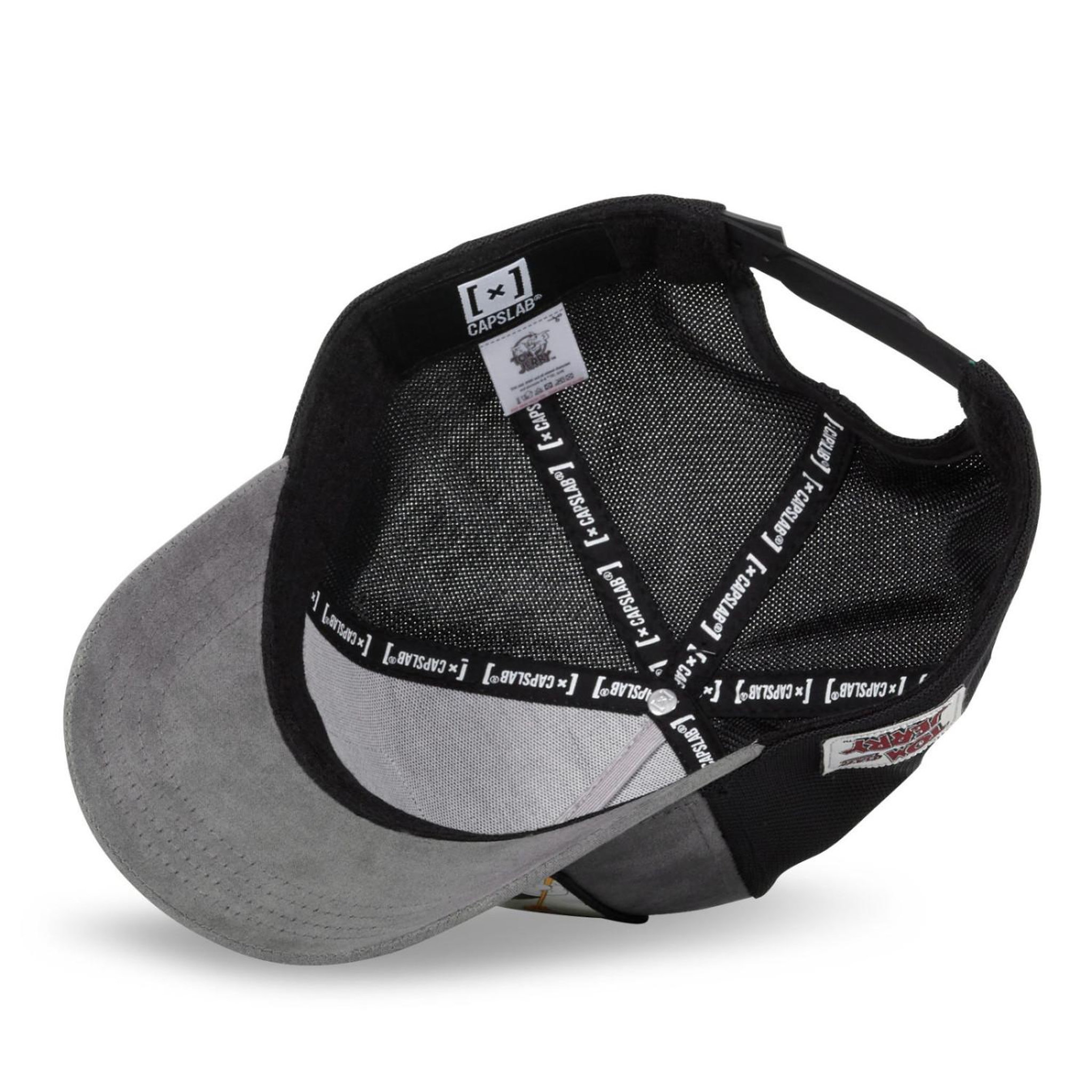 Voir la diapositive 6 : CAPSLAB Casquette trucker avec filet finitions premium tom et jerry