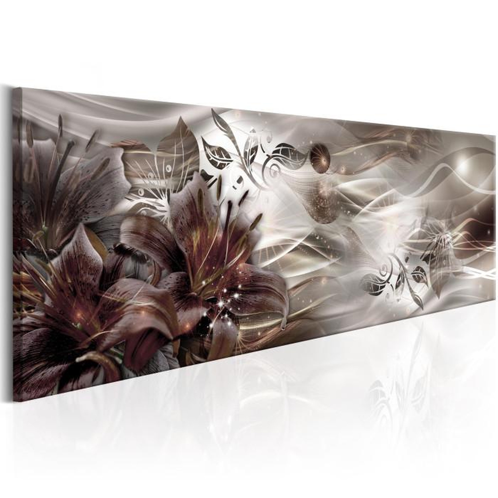Paris Prix Tableau Imprimé  Flowery Galaxy. Coloris disponibles : Multicolore