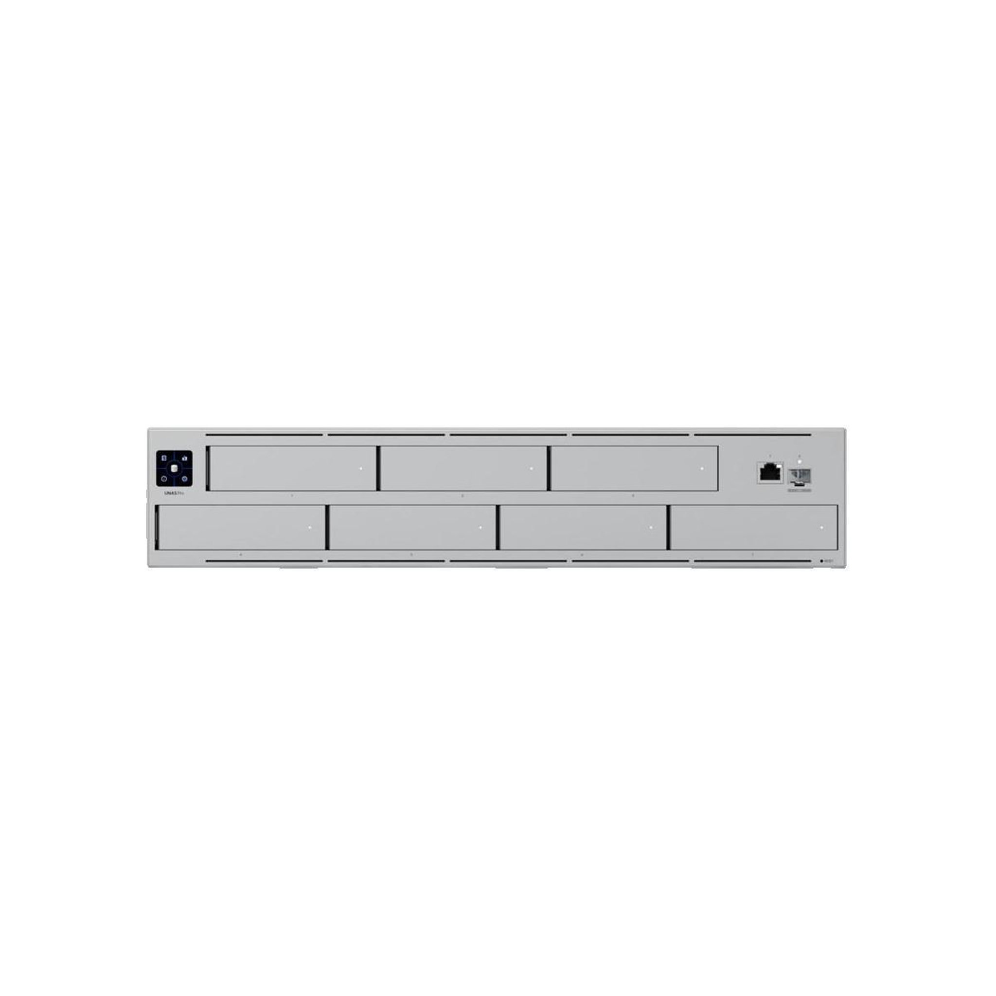 Voir la diapositive 2 : UBIQUITI Serveur NAS Ubiquiti UNAS Pro Rack 2U 7 baies 8 Go RAM