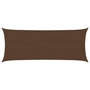 Voir la diapositive 2 : VIDAXL Voile d'ombrage 160 g/m^2 Marron 2x4,5 m PEHD