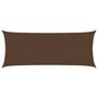 Voir la diapositive 2 : VIDAXL Voile d'ombrage 160 g/m^2 Marron 2x4,5 m PEHD