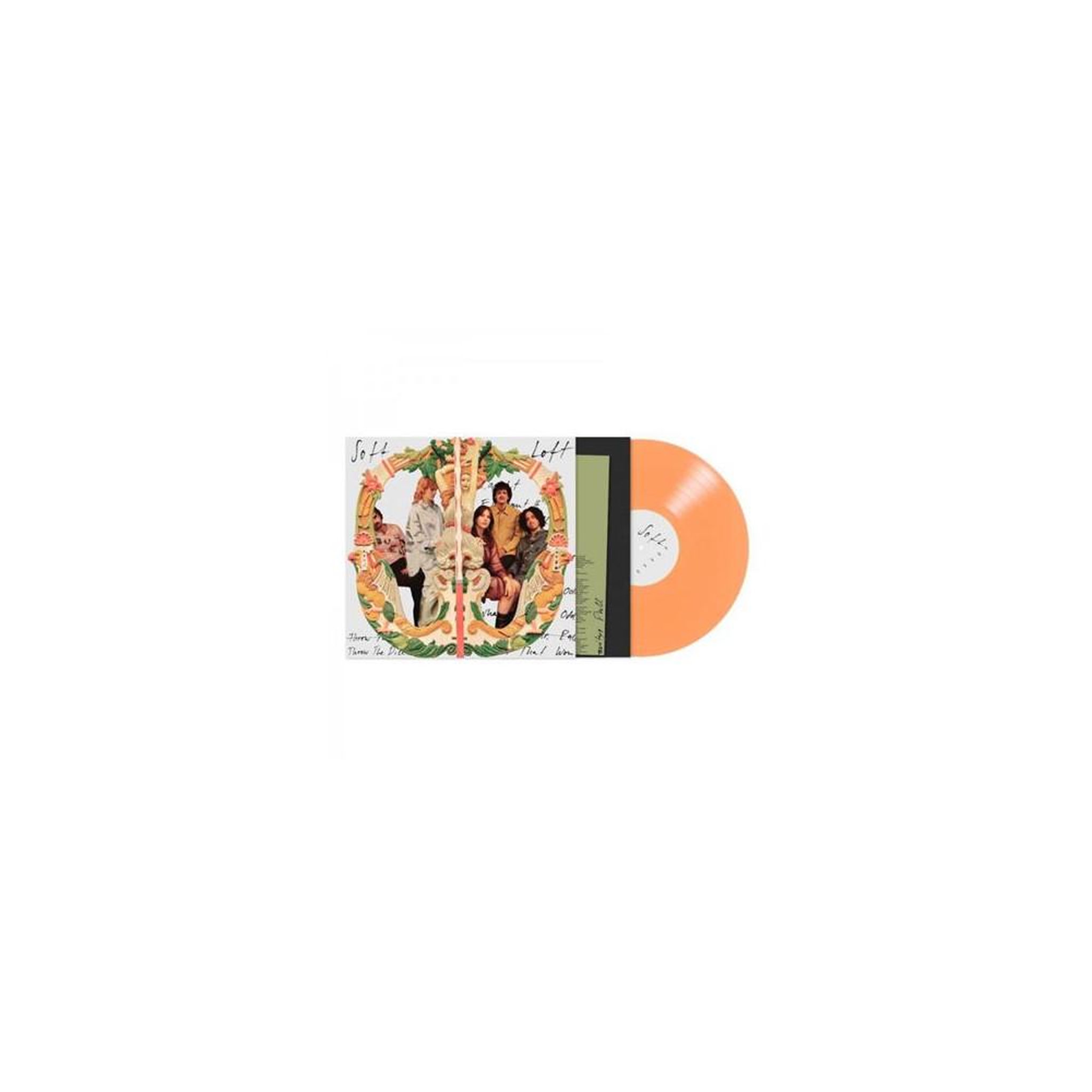 Vinyl 33t 12 pouces album throw the dice soft loft vinyle orange 1 disque