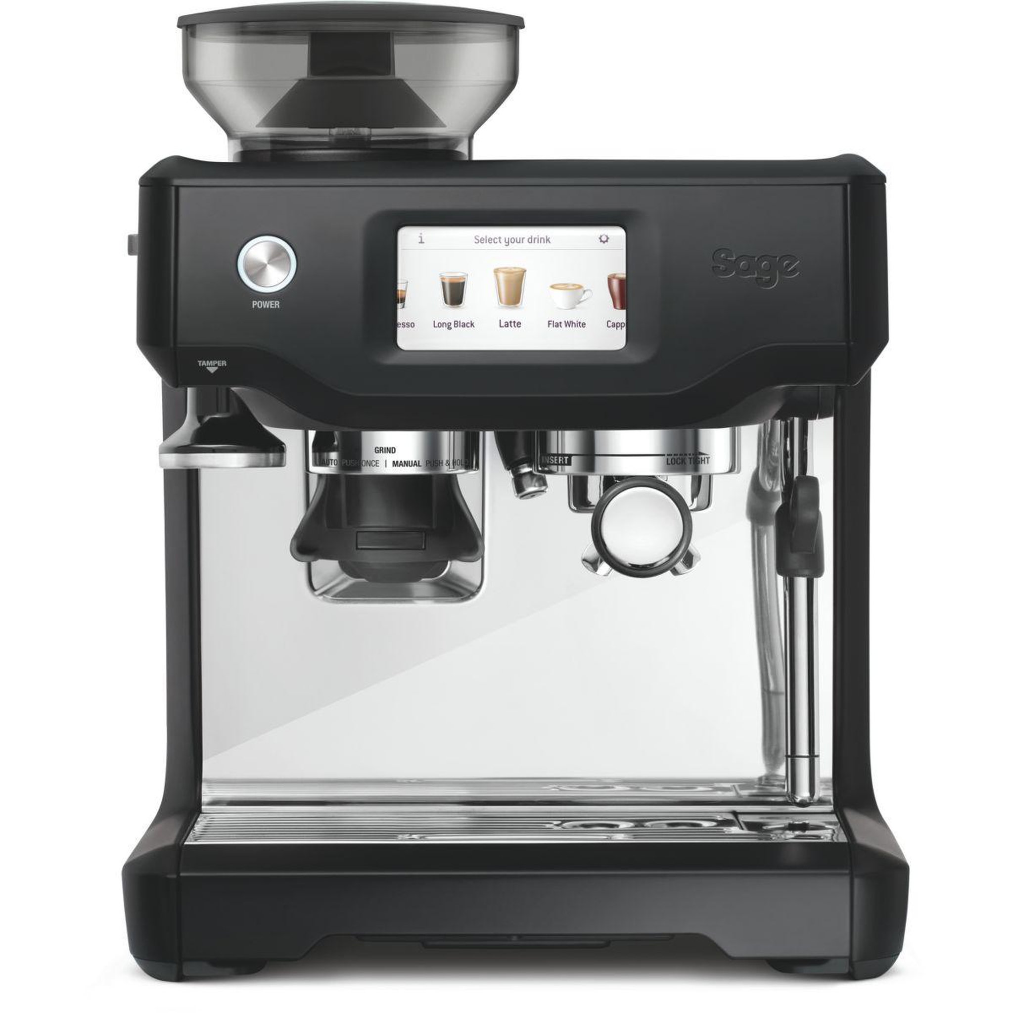 SAGE APPLIANCES Machine à expresso barista touch black