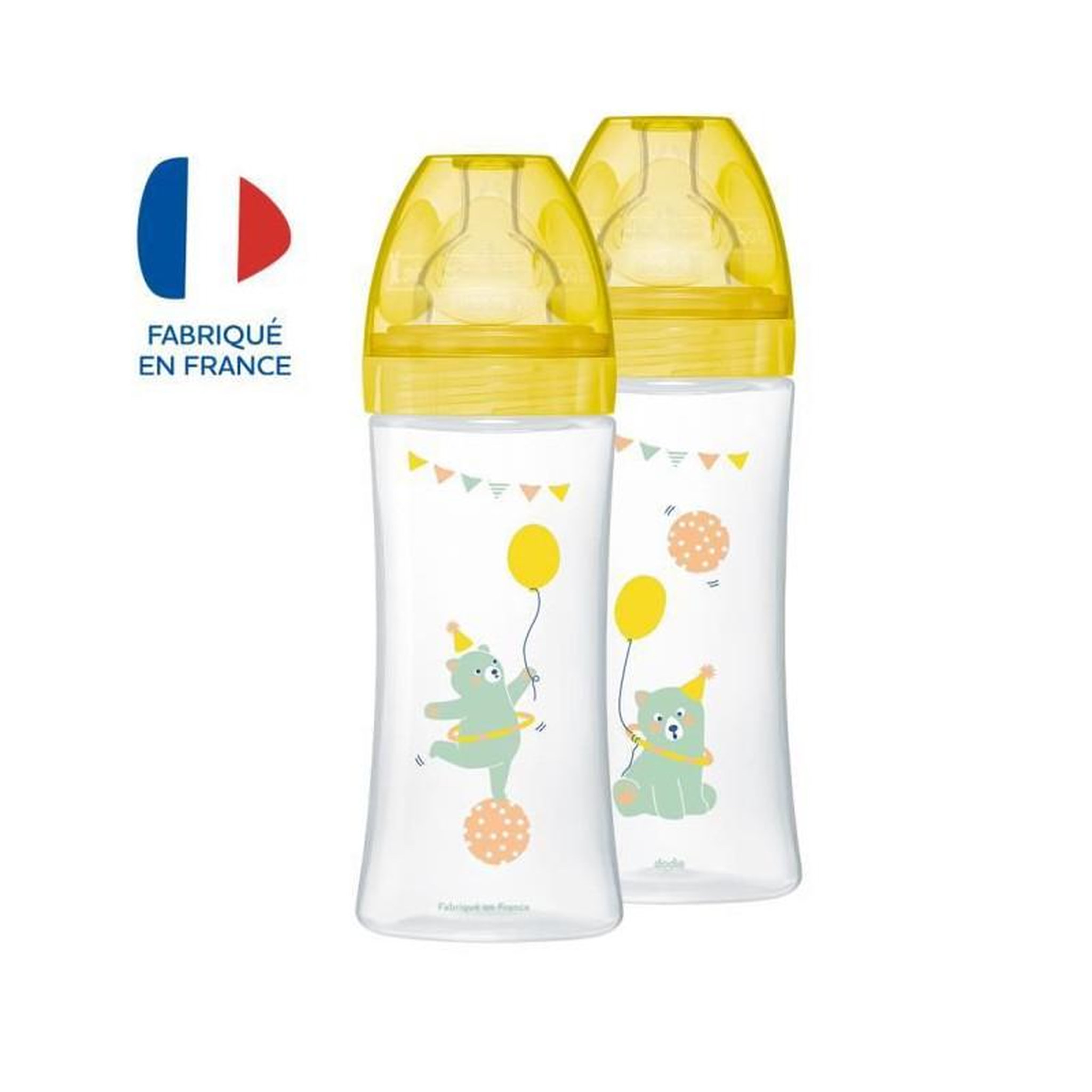 DODIE Dodie - Lot de 2 Biberons Sensation+ 330ml