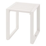 HESPERIDE Table de jardin d'appoint carrée en aluminium EVASION - Avoine