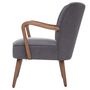 Voir la diapositive 4 : ATMOSPHERA Fauteuil de table effet velours Sango