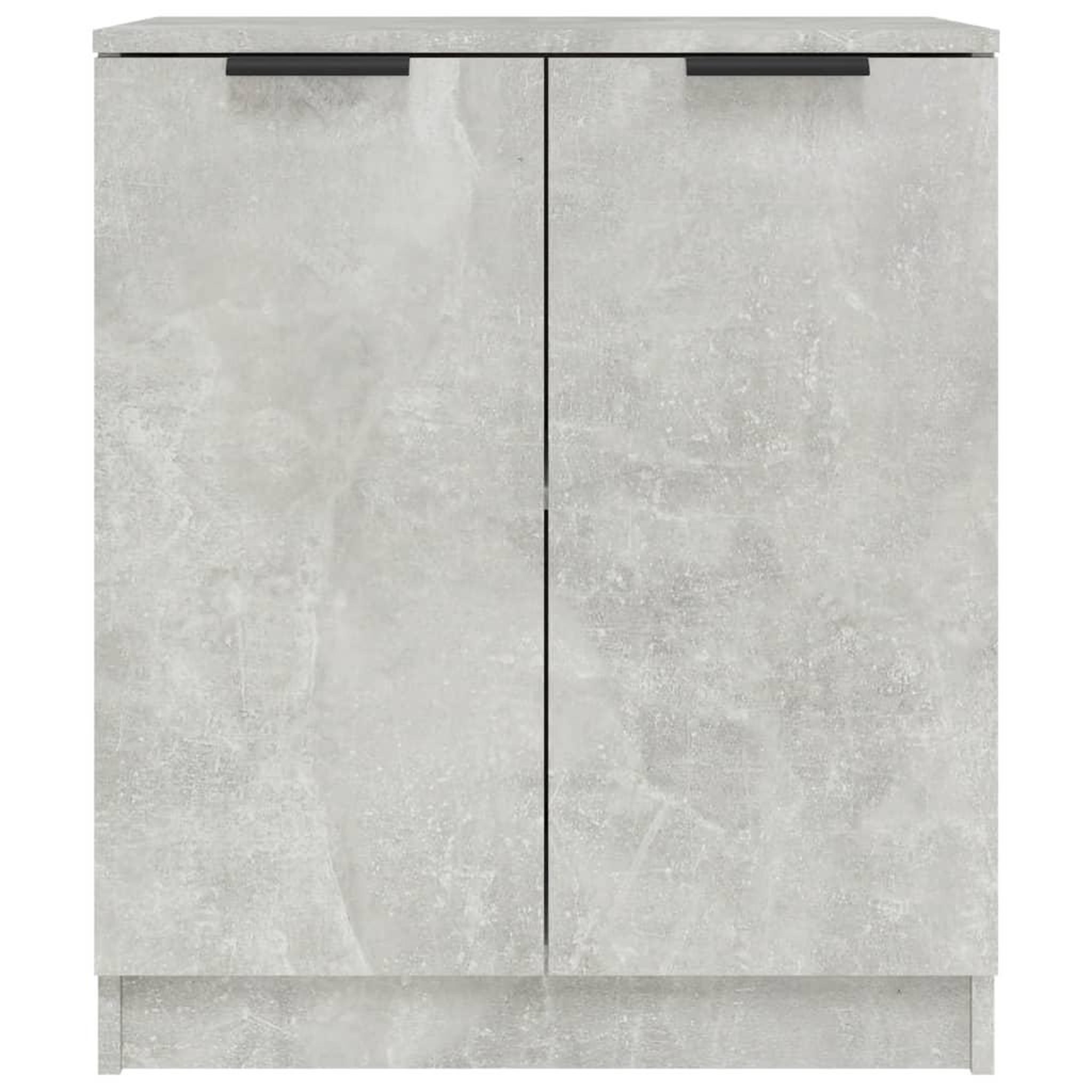 Voir la diapositive 3 : VIDAXL Buffet Gris beton 60x30x70 cm Bois d'ingenierie