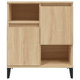 Voir la diapositive 5 : VIDAXL Buffet Chene sonoma 60x35x70 cm Bois d'ingenierie