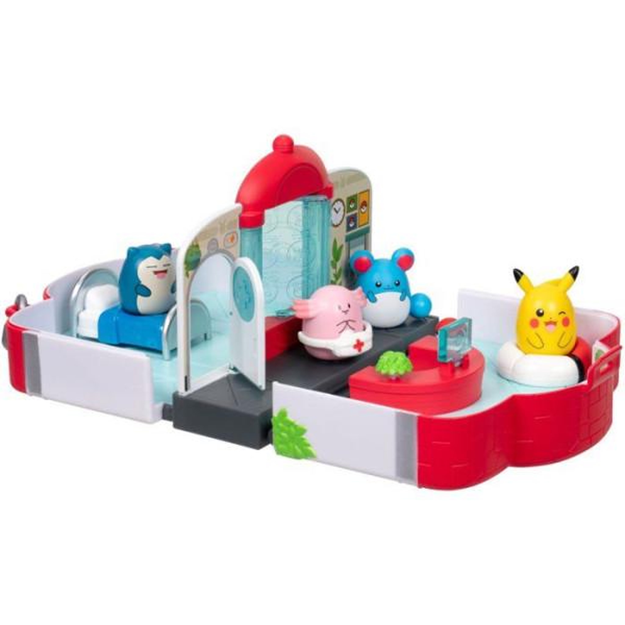 Voir la diapositive 4 : SQUISHMALLOWS Coffret de jeu Pokémon - SQUISHMALLOWS - Squish-a-longs - 4 Mini-Squish - Centre Pokémon