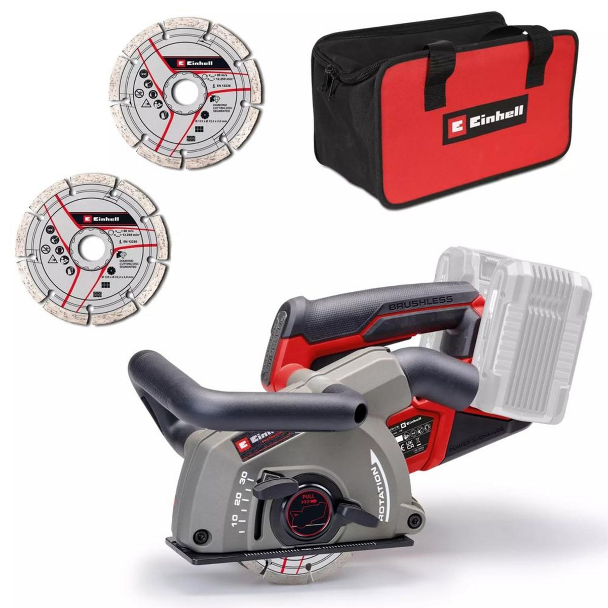 Einhell Rainureuse murale sans fil  TP-MA 36/30 Li BL - Solo