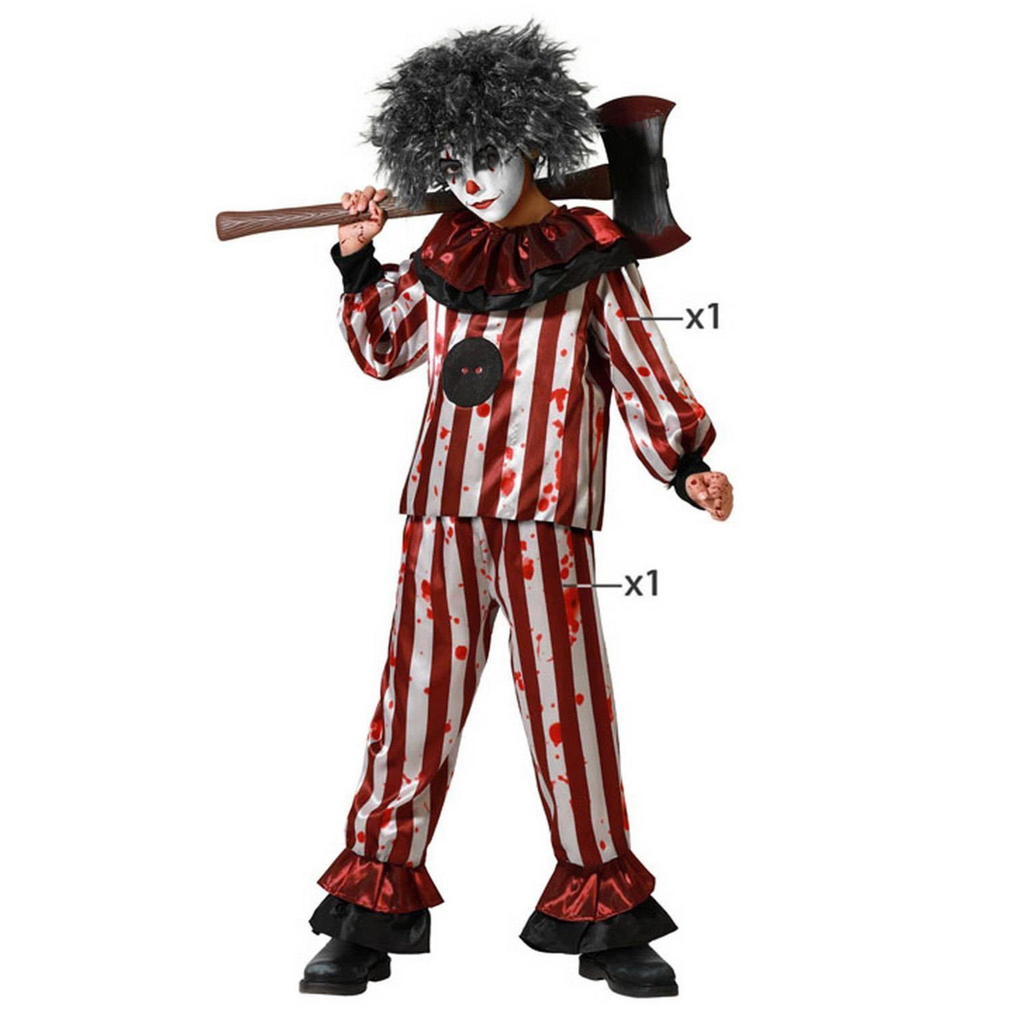 ATOSA Déguisement Clown - Enfant - 5/6 ans (110 à 116 cm)