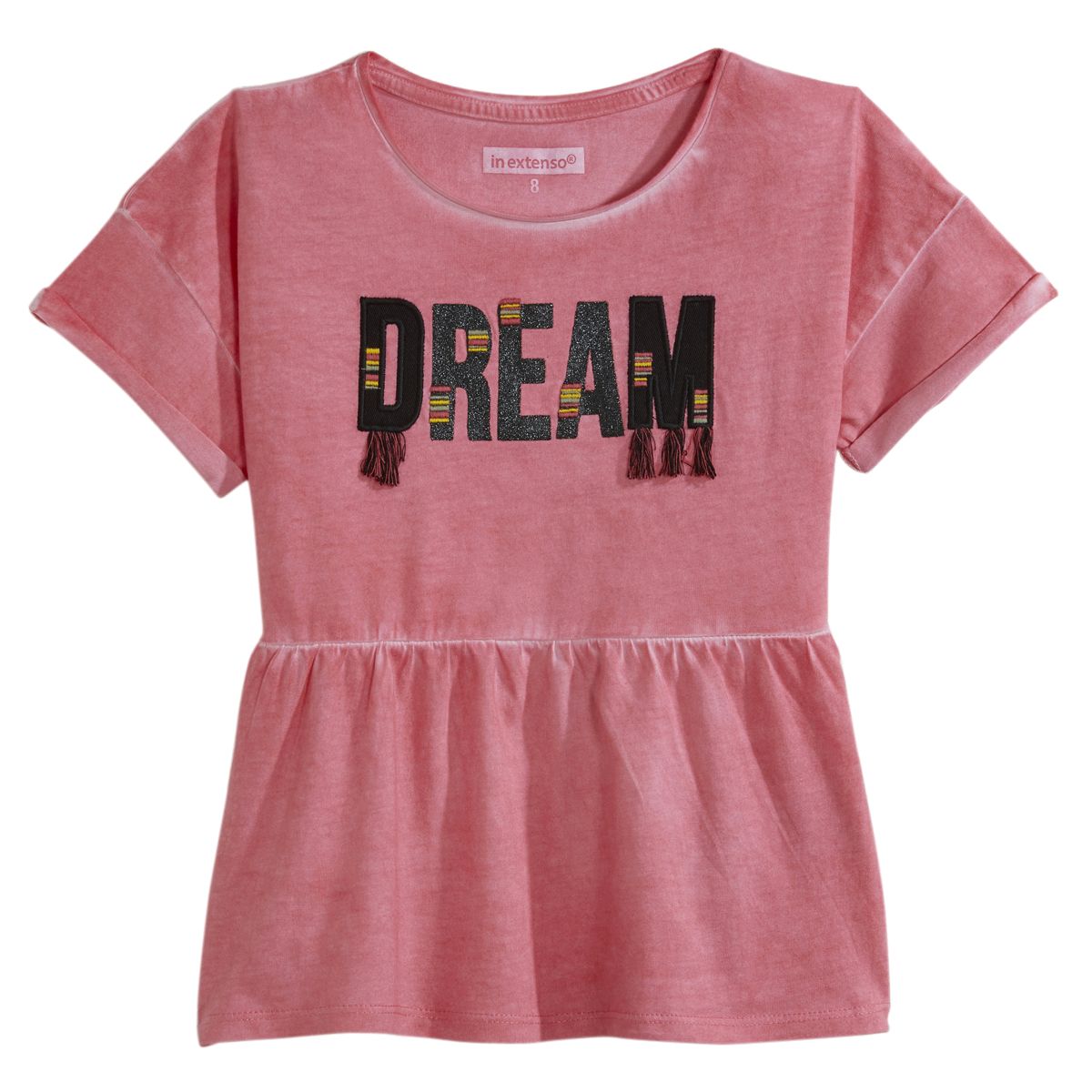 IN EXTENSO T-shirt manches courtes fille