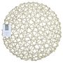 Voir la diapositive 2 : Paris Prix Set de Table Design  Ajouré  38cm Beige