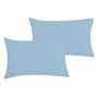Voir la diapositive 1 : PTIT BASILE Lot de 2 taies d'oreiller bébé en coton bio 40 x 60 cm coloris unis 