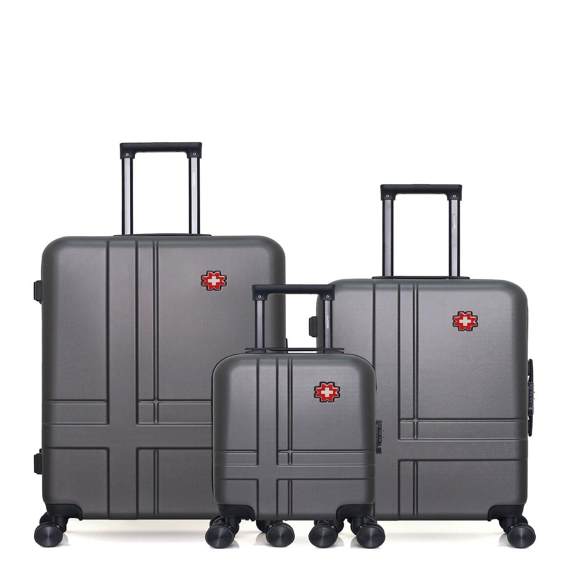 SWISS KOPPER SWISS KOPPER - LOT DE 3 - Valises grand format, weekend et cabine XXS USTER