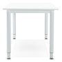 Voir la diapositive 2 : Paris Prix Bureau Design  Office  160cm Blanc