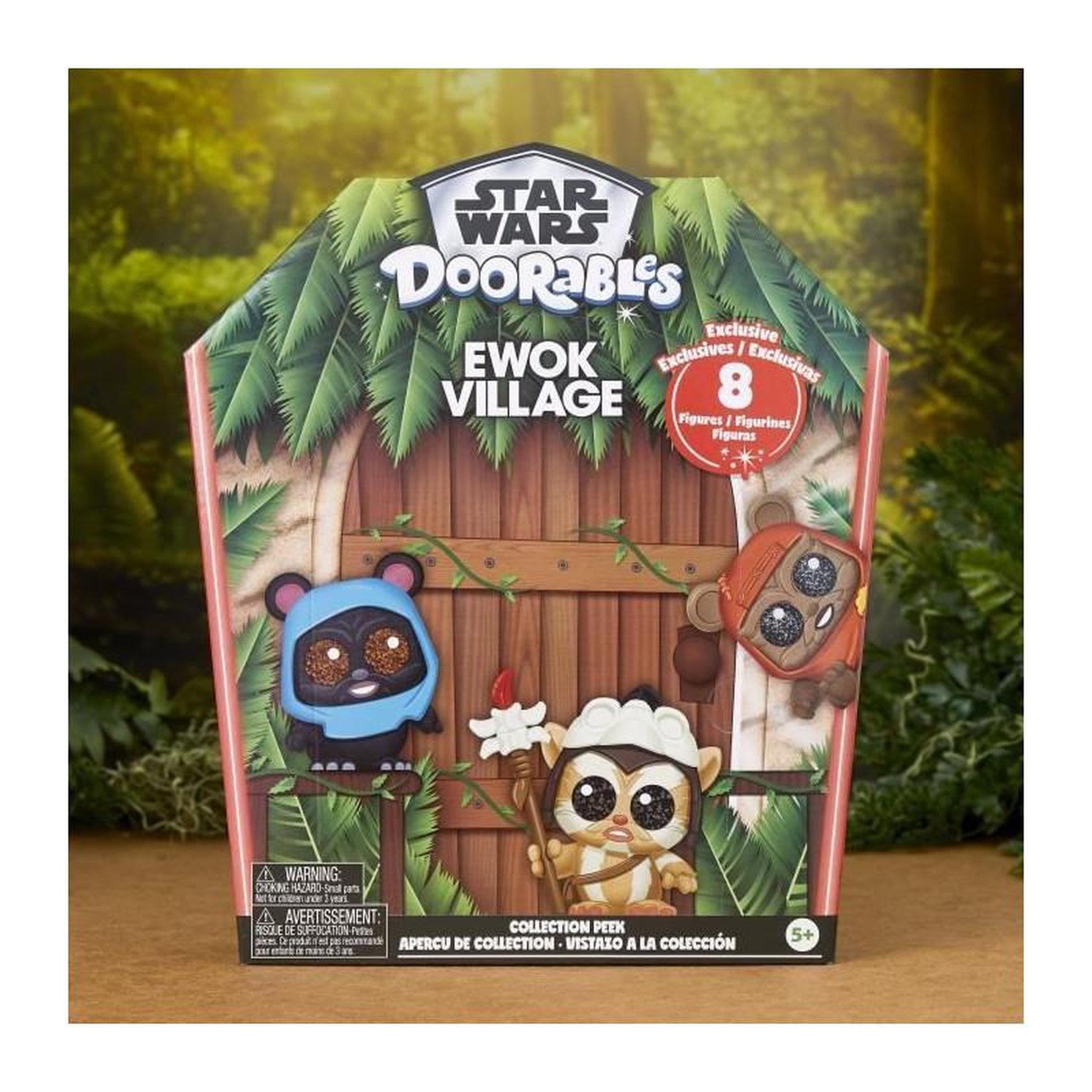 Voir la diapositive 2 : GENERIQUE Figurines a collectionner - STAR WARS - Coffret Collector Ewok - 8 figurines exclusives, a partir de 5 ans