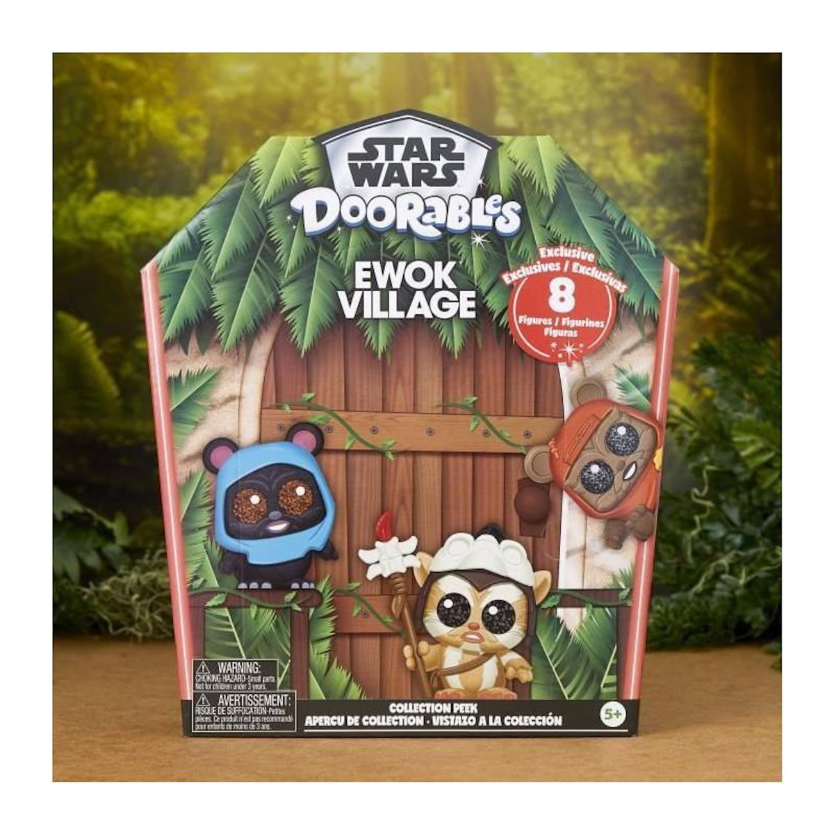 GENERIQUE Figurines a collectionner - STAR WARS - Coffret Collector Ewok - 8 figurines exclusives, a partir de 5 ans