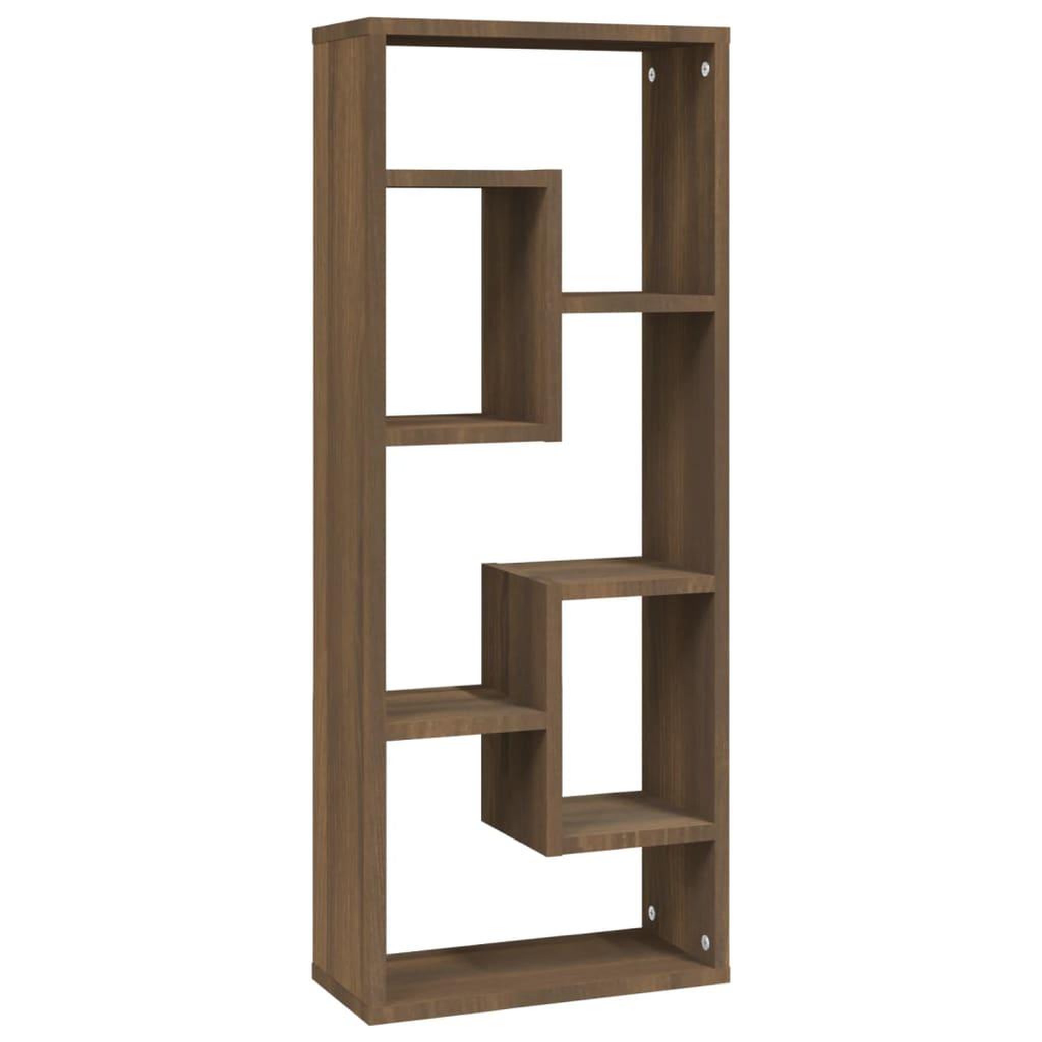 Voir la diapositive 2 : VIDAXL Etagere murale Chene marron 36x16x90 cm Bois d'ingenierie
