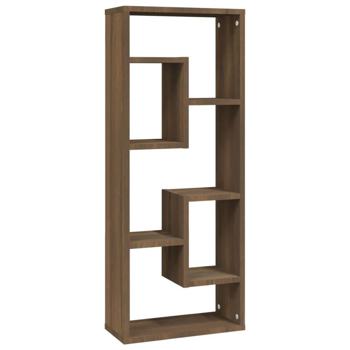 VIDAXL Etagere murale Chene marron 36x16x90 cm Bois d'ingenierie