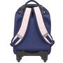 Voir la diapositive 7 : CHIPIE Sac à dos à roulettes bleu et rose paillettes étoiles 