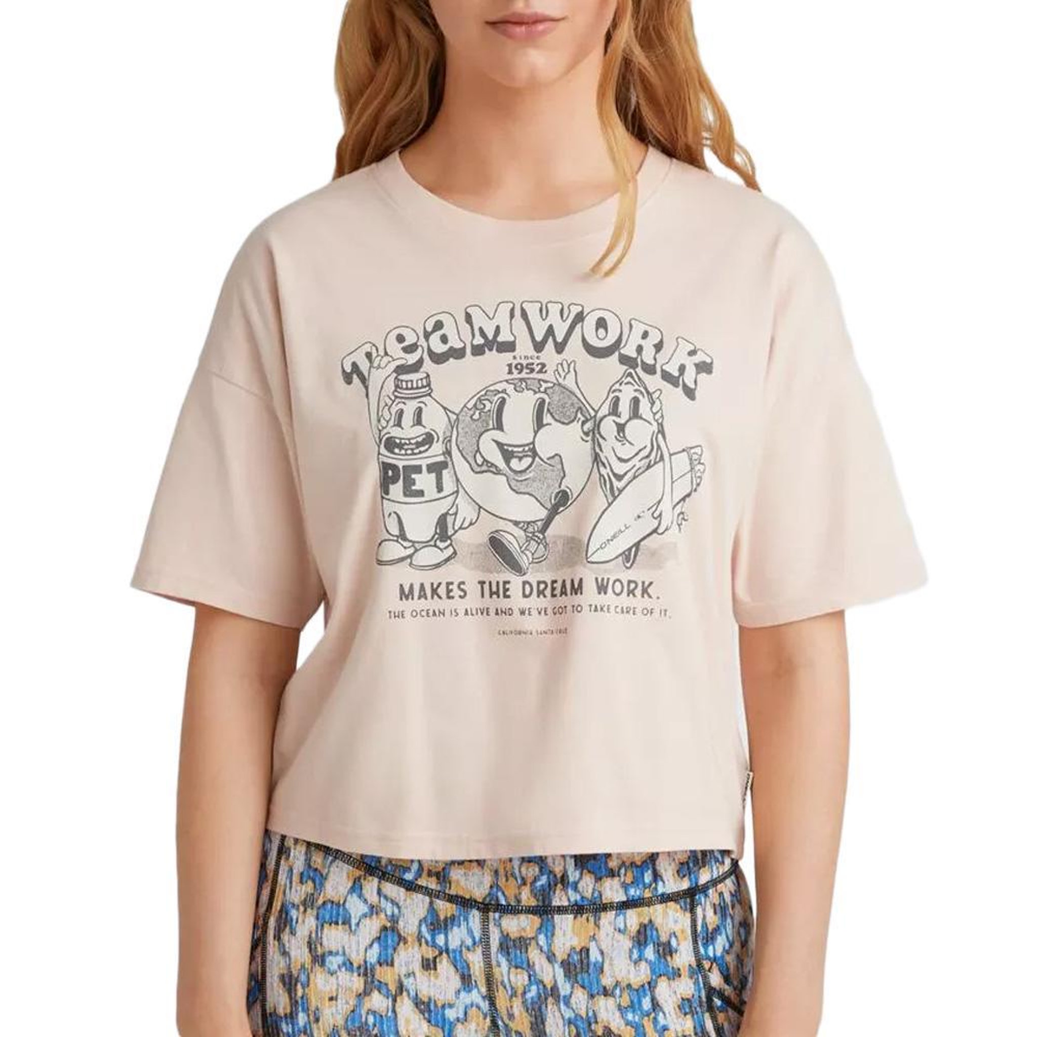 Voir la diapositive 1 : O'NEILL T-Shirt Rose Femme O'Neill Stream