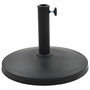 Voir la diapositive 2 : VIDAXL Socle rond de parasol Polyresine 10 kg Noir