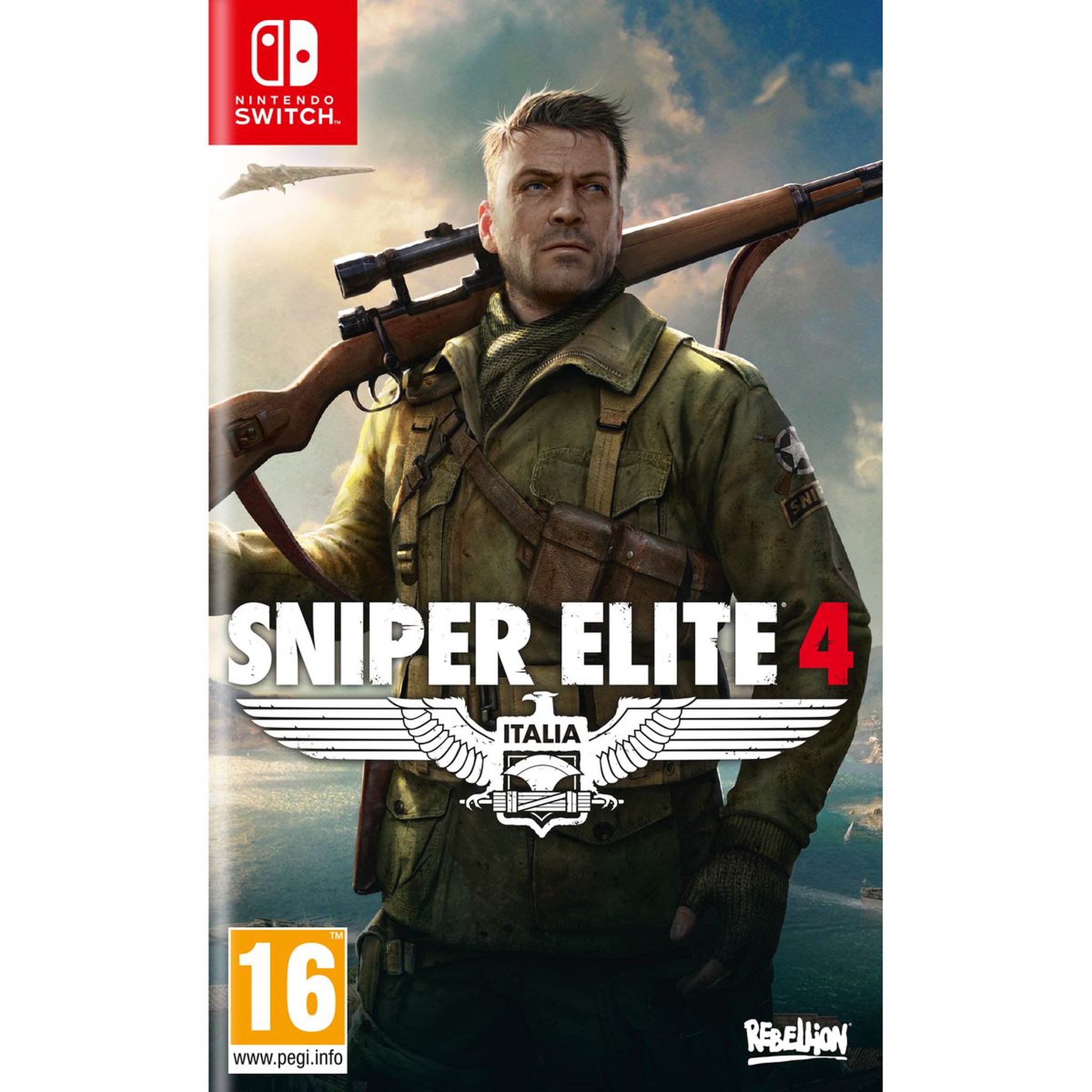 Voir la diapositive 1 : JUST FOR GAMES Sniper Elite 4 Italia Nintendo Switch