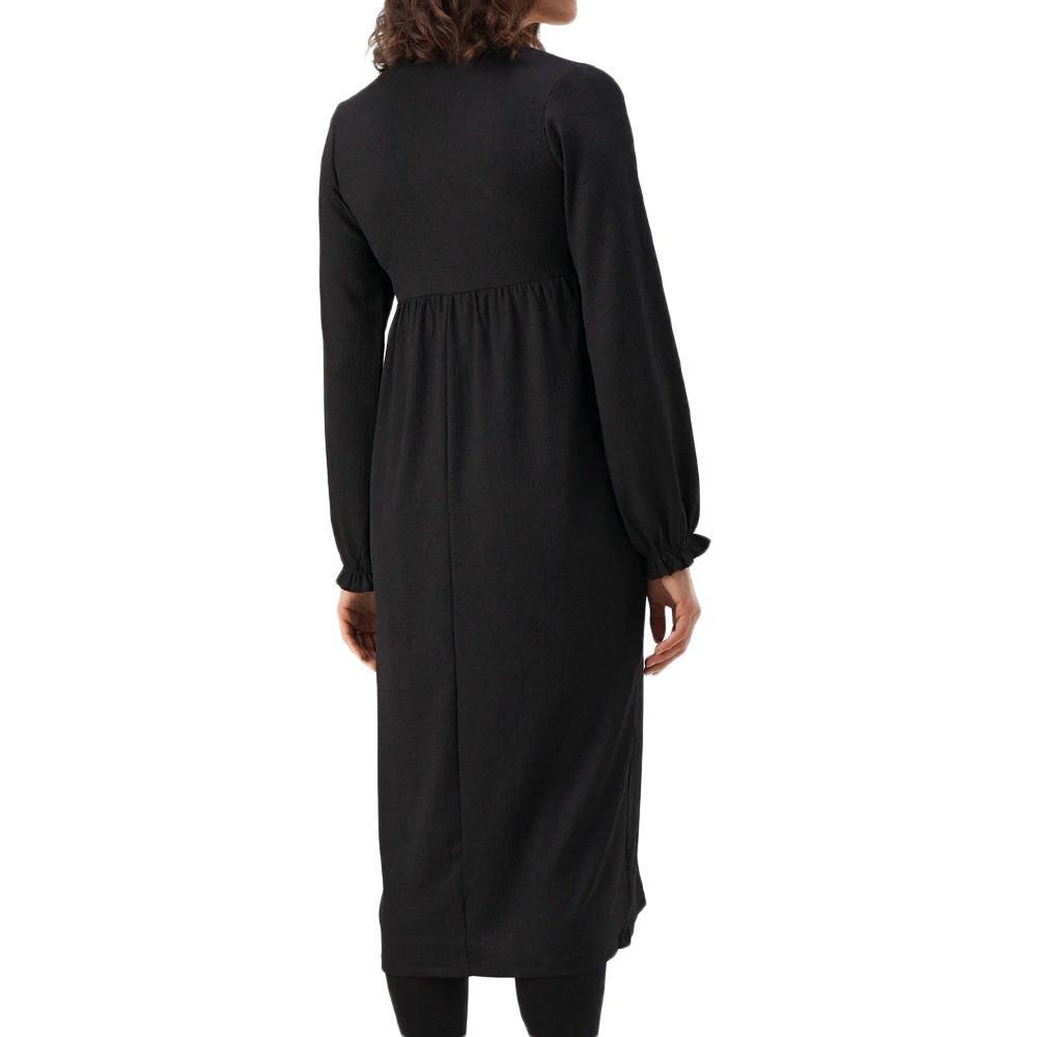 Voir la diapositive 2 : MAMALICIOUS Robe Noire Femme Mamalicious Naomi