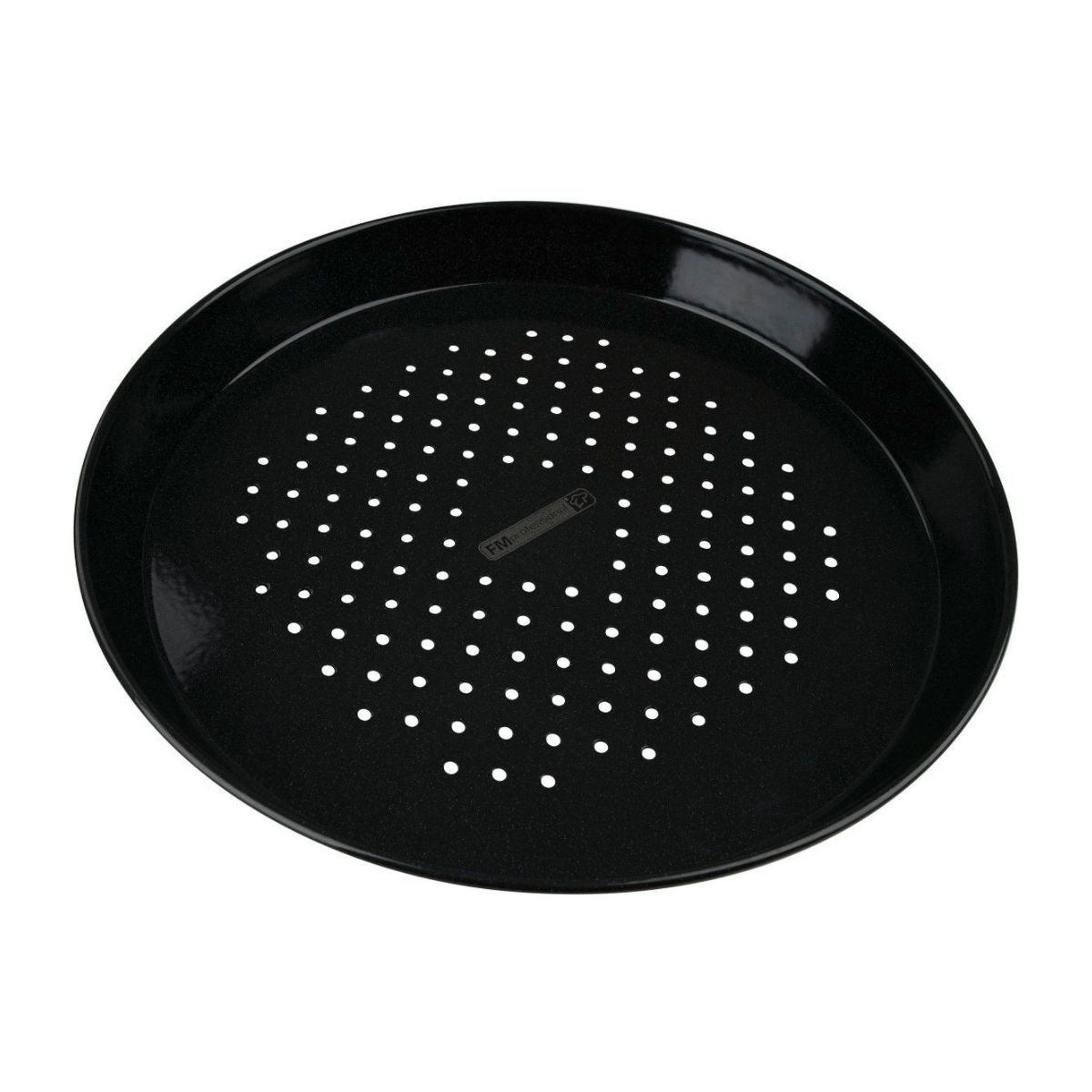 FM PROFESSIONAL Plaque à pizza perforée ronde four et barbecue 32 cm fm professional barbecue