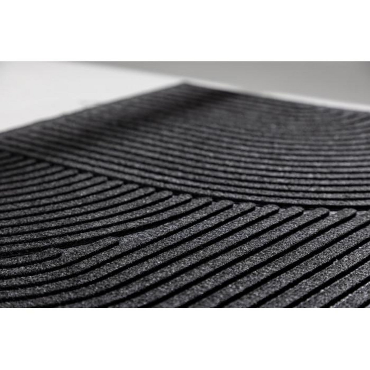 Paris Prix Paillasson Design  Valentino  60x90cm Noir