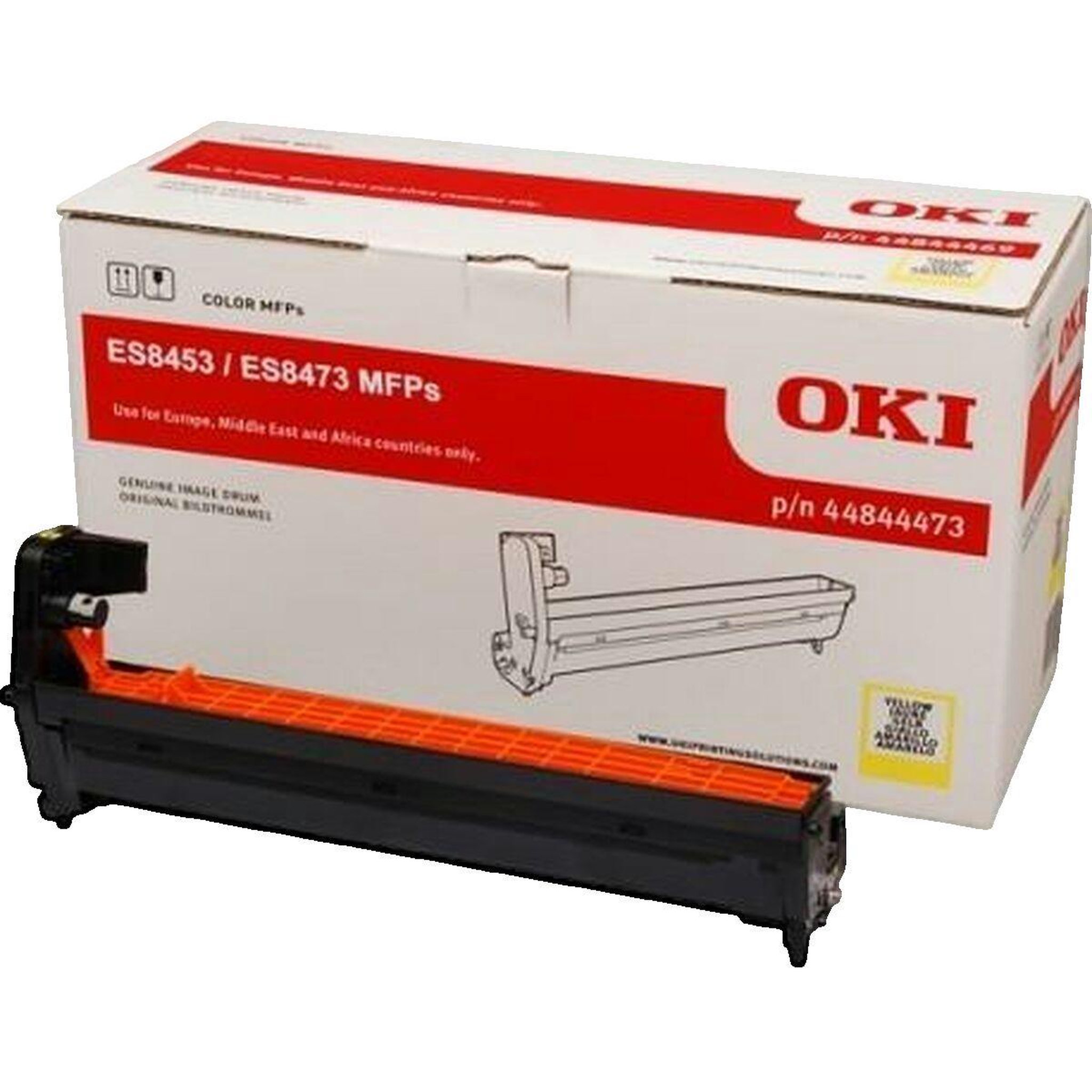Oki Tambour d'imprimante OKI 44844473 Jaune