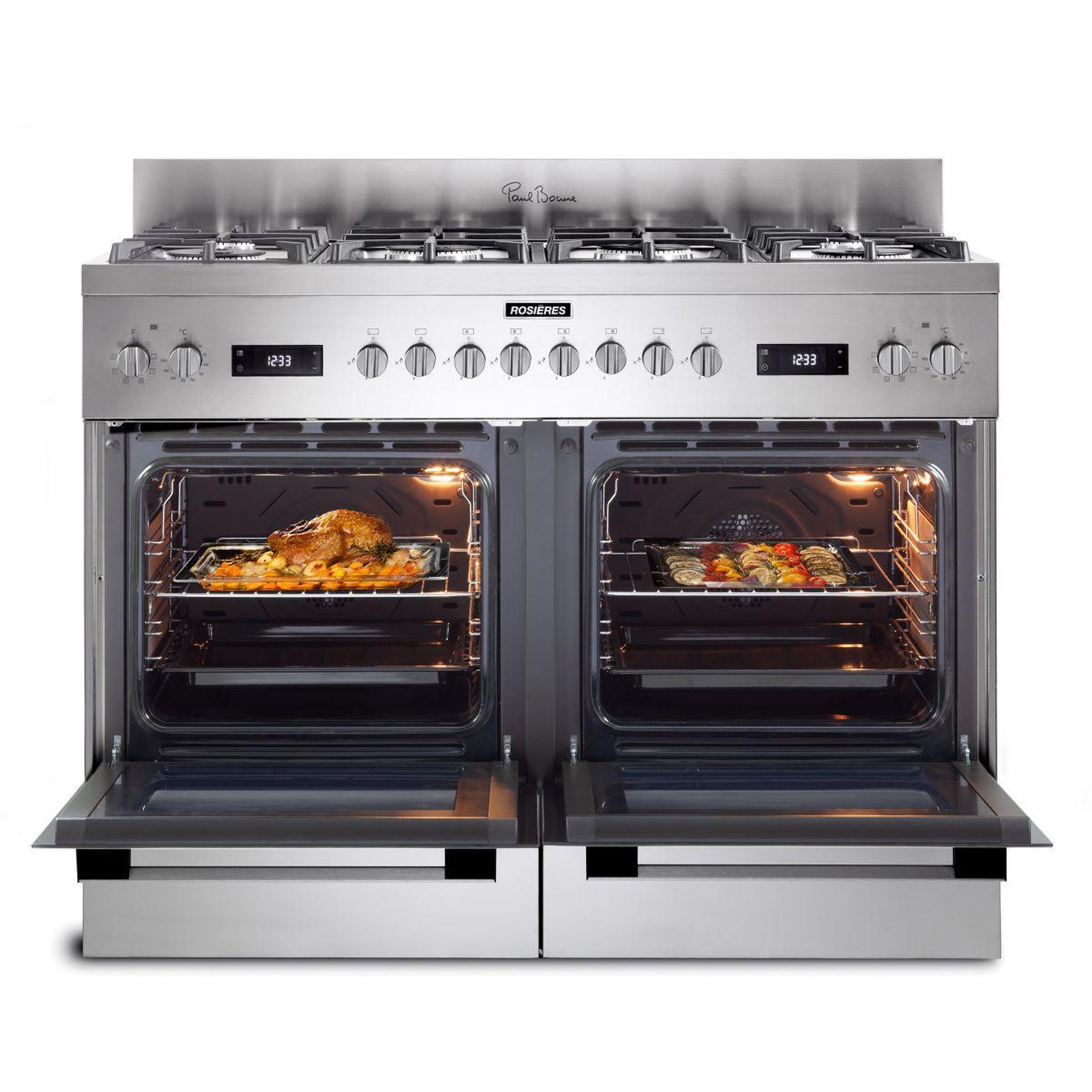 Voir la diapositive 5 : Rosieres Piano de cuisson gaz rgm126d2x paul bocuse