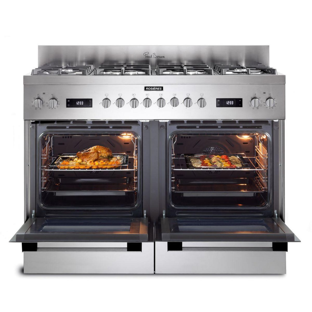 Rosieres Piano de cuisson gaz RGM126D2X Paul Bocuse