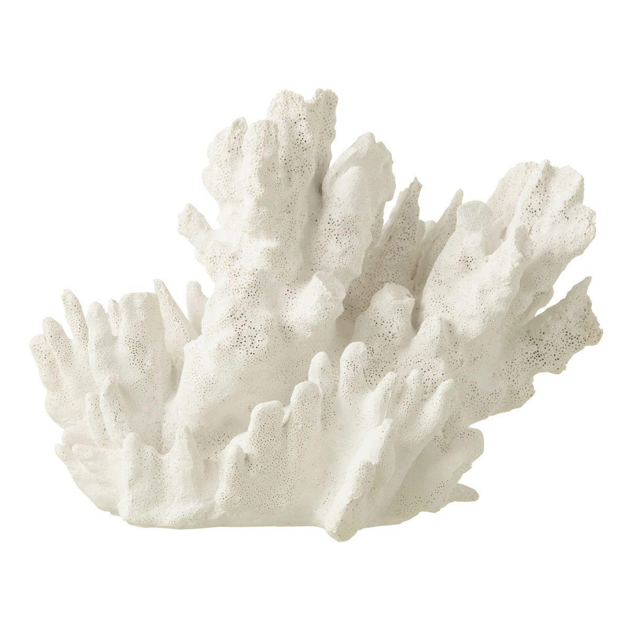 J-LINE Corail déco  evasion  29cm blanc