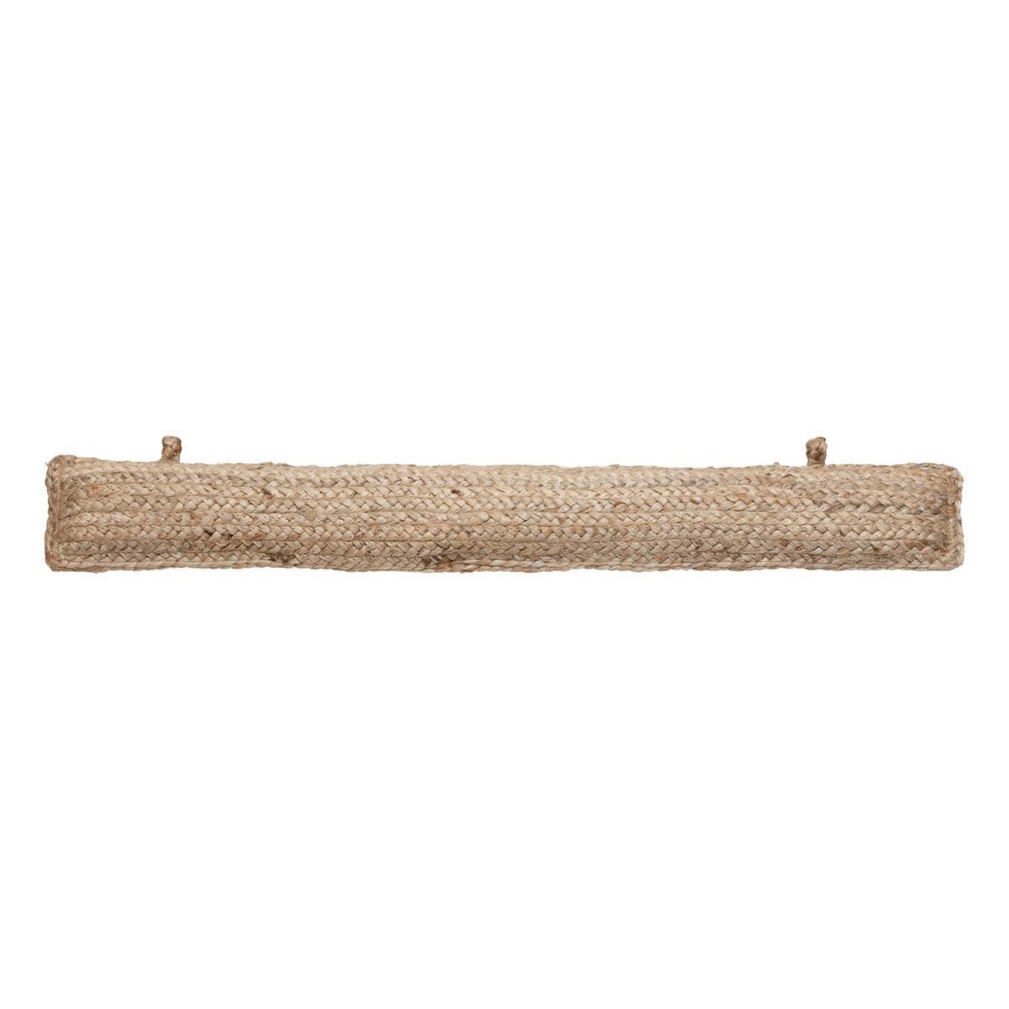 ATMOSPHERA Boudin bas de porte en jute  little cottage  90cm naturel