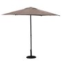 HESPERIDE Parasol Soya rond - Taupe