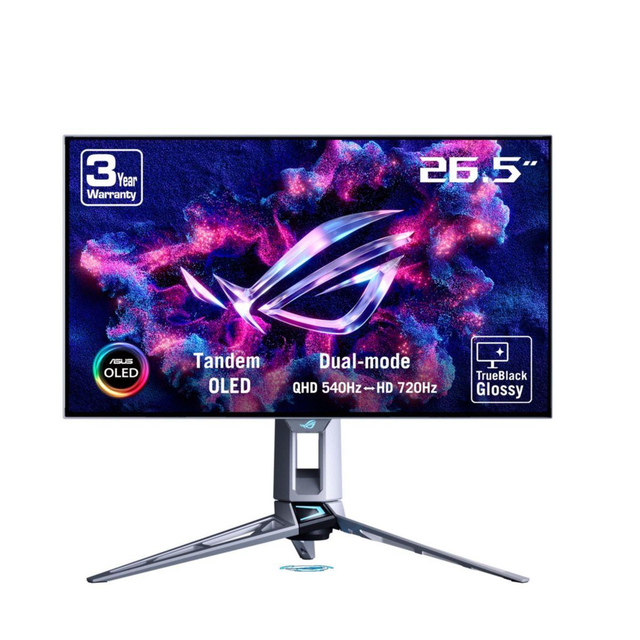 ASUS Ecran pc gamer pg27aqwp 27  qhd 540hz oled hdr true black 500 hdmi 2.1 g-sync